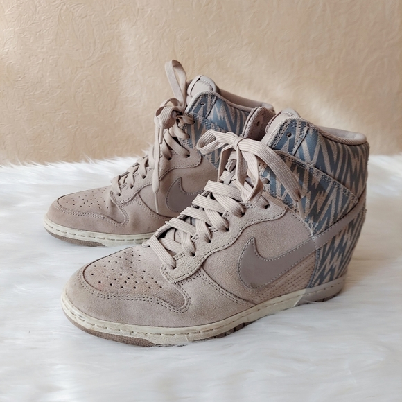 nike dunk wedges